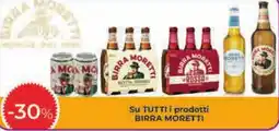 Unicoop Etruria Birra Moretti offerta