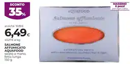 Unicoop Etruria Salmone affumicato Aquafood offerta