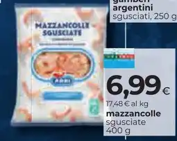 Unicoop Etruria Mazzancolle sgusciate offerta