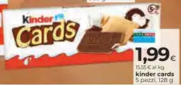 Unicoop Etruria Kinder Cards offerta