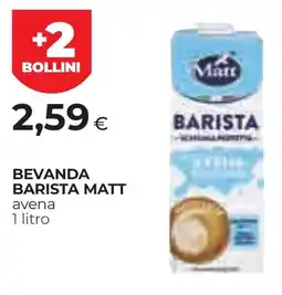 Unicoop Etruria Bevanda barista matt avena offerta