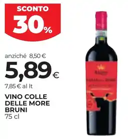 Unicoop Etruria Vino Colle delle More Bruni offerta