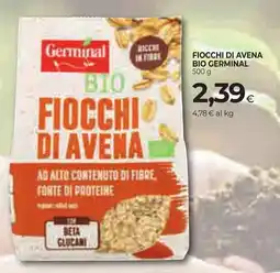Unicoop Etruria Fiocchi di avena bio Germinal offerta