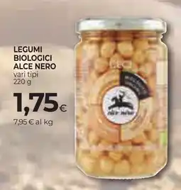 Unicoop Etruria Legumi biologici Alce Nero offerta