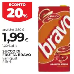 Unicoop Etruria Succo di frutta Bravo offerta