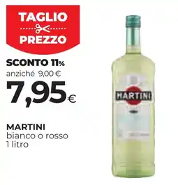 Unicoop Etruria Martini bianco o rosso offerta
