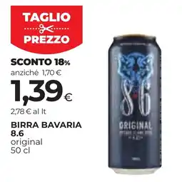 Unicoop Etruria Birra Bavaria 8.6 original offerta