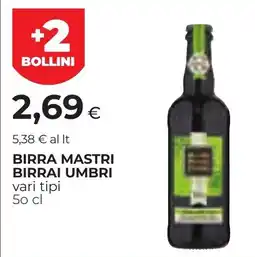 Unicoop Etruria Birra Mastri Birrai Umbri offerta