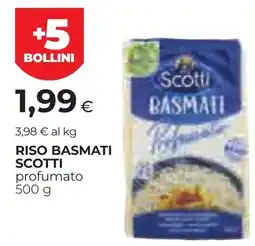 Unicoop Etruria Riso basmati Scotti profumato offerta