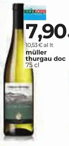 Unicoop Etruria müller thurgau doc offerta