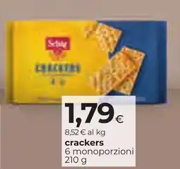 Unicoop Etruria Schär crackers offerta