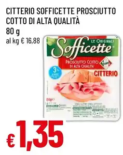 Famila Market Sofficette prosciutto cotto di alta qualità Citterio offerta