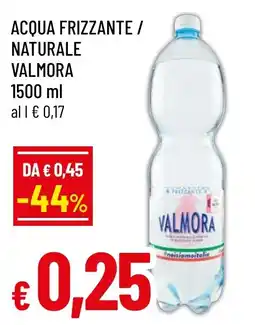 Famila Market Acqua frizzante naturale Valmora offerta