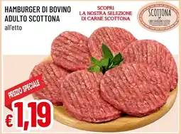 Famila Market Hamburger di bovino adulto Scottona offerta