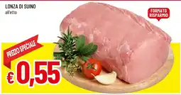 Famila Market Lonza di suino offerta