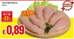 Famila Market Filettini di pollo Fior di Scelta offerta
