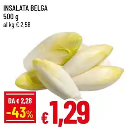 Famila Market Insalata belga offerta