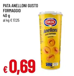 Famila Market Pata anelloni gusto formaggio offerta