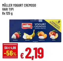Famila Market Müller Yogurt cremoso offerta