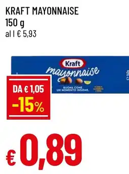 Famila Market Kraft mayonnaise offerta