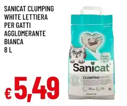 Famila Market Sanicat lettiera bianca offerta