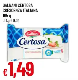 Famila Market Galbani Certosa Crescenza Italiana offerta