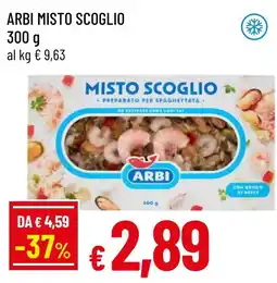 Famila Market Misto scoglio Arbi offerta