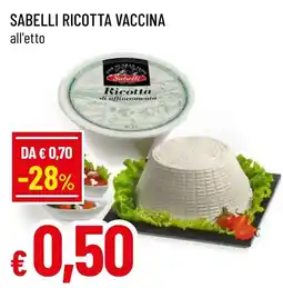 Famila Market Ricotta Sabelli offerta