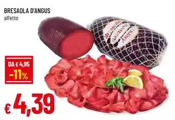 Famila Market Bresaola d'Angus offerta