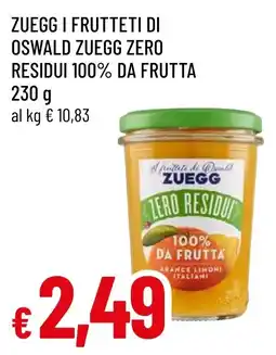 Famila Market I frutteti di Oswald Zuegg zero residui 100% da frutta offerta
