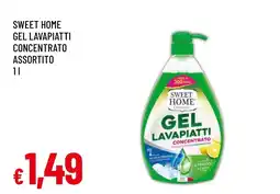 Famila Market Sweet Home gel lavapiatti concentrato assortito offerta