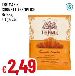 Famila Market Tre Marie Cornetto Semplice offerta