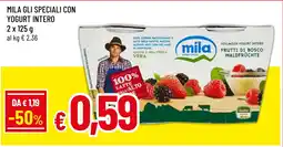 Famila Market Mila gli speciali con yogurt intero offerta