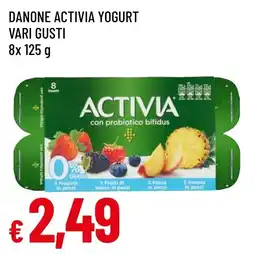 Famila Market Danone Activia yogurt offerta