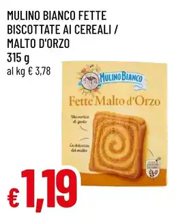 Famila Market Mulino Bianco Fette Malto d'Orzo offerta
