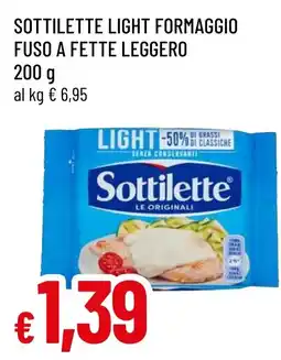 Famila Market Sottilette light formaggio offerta