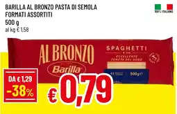 Famila Market Barilla Al Bronzo Spaghetti offerta