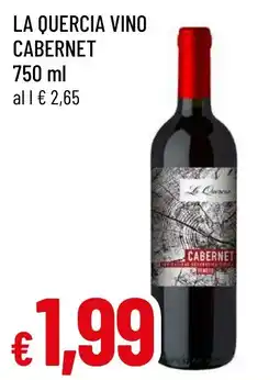 Famila Market La Quercia vino cabernet offerta