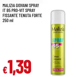 Famila Market Malizia Giovani spray B5 pro-vit offerta