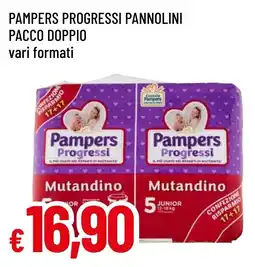 Famila Market Pampers Progressi Mutandino offerta