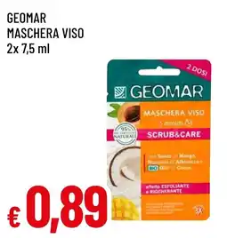 Famila Market Geomar maschera viso offerta