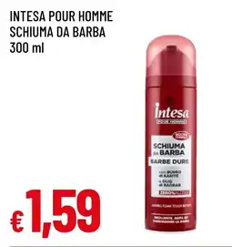 Famila Market Intesa schiuma da barba offerta