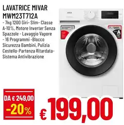 Famila Market Lavatrice Mivar offerta