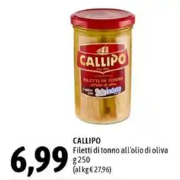 Madis Callipo Filetti di tonno all'olio di oliva offerta