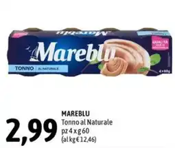 Madis Tonno al Naturale Mareblu offerta