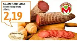 Madis Lonzino stagionato all'etto offerta