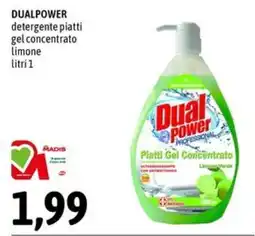 Madis Dual Power detergente piatti gel concentrato limone offerta