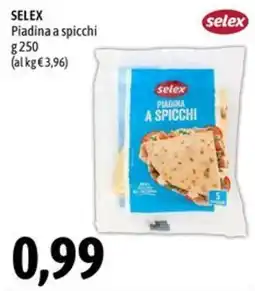 Madis Selex piadina a spicchi offerta
