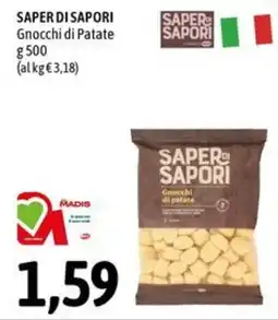 Madis Saper di Sapori Gnocchi di Patate offerta