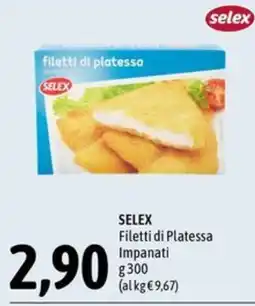 Madis SELEX Filetti di Platessa offerta
